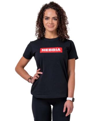 NEBBIA Womens T-Shirt 592 (Poistotuote), Black