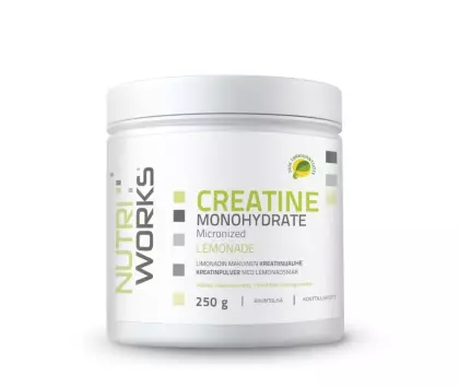 Nutri Works Creatine Monohydrate, 250&nbsp;g, Lemonade