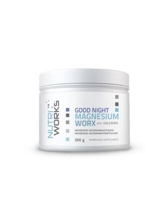 Nutri Works Good Night Magnesium WorX with Valerian, 200&nbsp;g