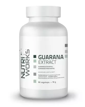Nutri Works Guarana, 90 kaps.