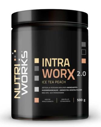 Nutri Works Intra WorX 2.0, 500 g, Ice Tea Peach