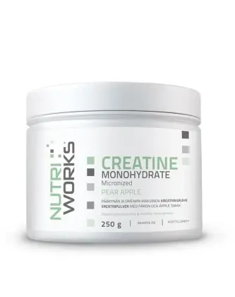 Nutri Works Creatine Monohydrate, 250 g, Pear-Apple