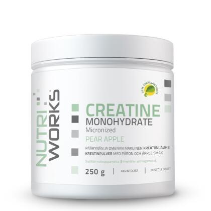 Nutri Works Creatine Monohydrate, 250&nbsp;g, Pear-Apple