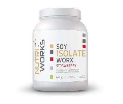 Nutri Works Soy Isolate WorX, 900&nbsp;g, Strawberry