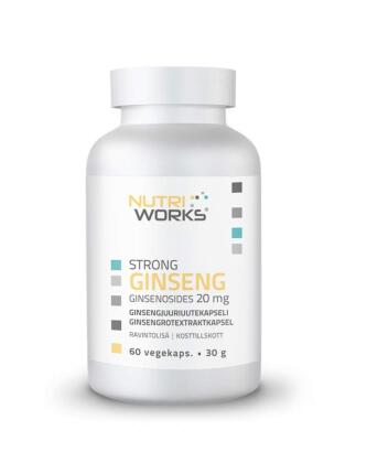 Nutri Works Strong Ginseng, 60 kaps. (27.06.2026)