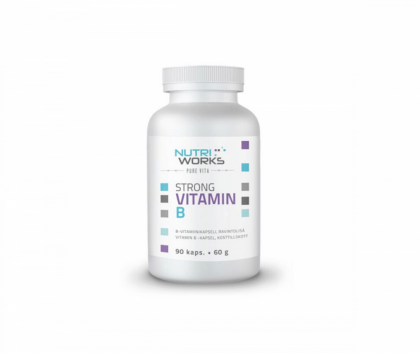 Nutri Works Strong Vitamin B, 90 kaps.