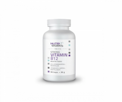 Nutri Works Strong Vitamin B12, 90 kaps.