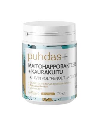 Puhdas+ Maitohappobakteeri + Kaurakuitu, 200&nbsp;g