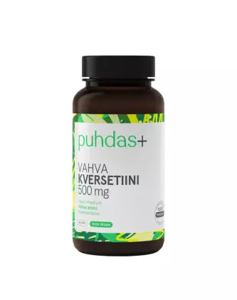 Puhdas+ Vahva Kversetiini 500 mg, 60 kaps.