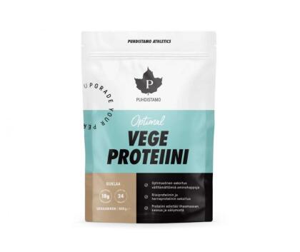 Puhdistamo Athletics Optimal Vege Proteiini, 600&nbsp;g, Suklaa