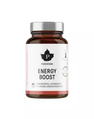 Puhdistamo Energy Boost, 60 kaps. (11/26)