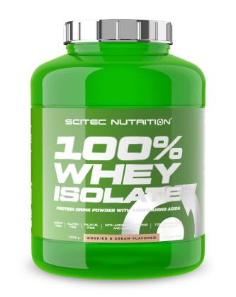 SCITEC 100% Whey Isolate, 1816&nbsp;g, Cookies & Cream