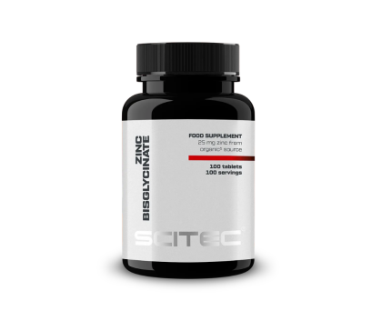 SCITEC Zinc Bisglycinate, 100 tabl.