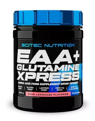 Scitec EAA+Glutamine Xpress 300&nbsp;g, Pink Lemonade