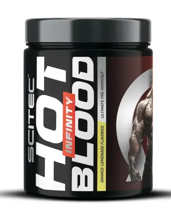 SCITEC Hot Blood Infinity, 350 g, Orange-Lemonade