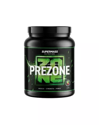 Supermass Nutrition PREZONE Stimulant free 625&nbsp;g, Raspberry-Lime