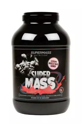 Supermass Nutrition SUPER MASS 4&nbsp;kg Strawberry-Vanilla Milkshake