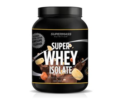 Supermass Nutrition SUPER WHEY ISOLATE 1,3&nbsp;kg Banana-Hazelnut