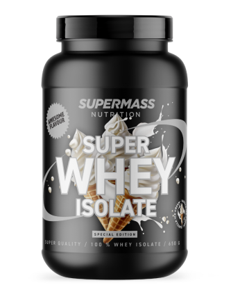 Supermass Nutrition SUPER WHEY ISOLATE, 650 g, Vanilla Ice Cream