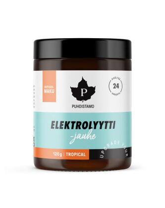 Puhdistamo Elektrolyyttijauhe, 120&nbsp;g, Tropical
