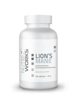 Nutri Works Lions Mane, 120 kaps.