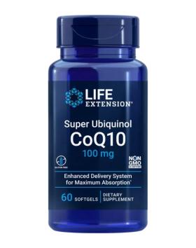 LifeExtension Super Ubiquinol CoQ10, 100 mg, 60 kaps.