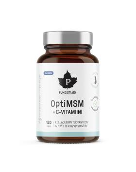 Puhdistamo OptiMSM, + C 120 kaps.