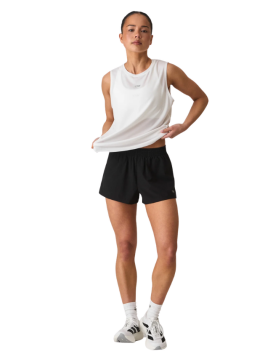 ICIW Define Loose Tank Top, White Snow
