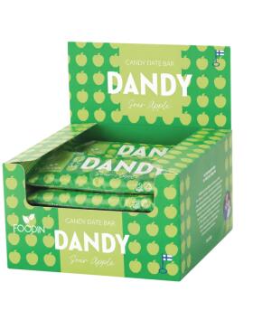 18 kpl Foodin Dandy Candy Date Bar, 35&nbsp;g, Sour Apple