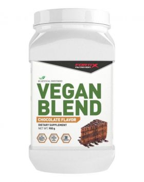 Fortix Vegan Blend, 900 g, Chocolate (päiväys 11/25)