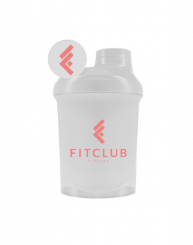 Fitclub Finland Shaker, 300 ml, Valkoinen
