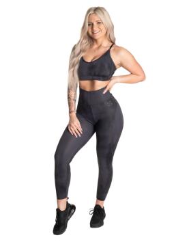 Better Bodies High Waist Leggings, Dark Grey Grunge