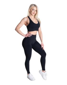 Better Bodies Scrunch Sports Bra, Black