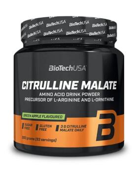 BioTechUSA Citrulline Malate, 300&nbsp;g, Green Apple
