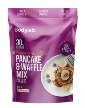 Bodylab Pancake & Waffle Mix, 500&nbsp;g, Classic