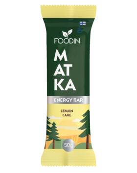 Foodin MATKA Energy Bar, 50&nbsp;g, Lemon Cake