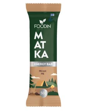 Foodin MATKA Energy Bar, 50&nbsp;g, Pecan Pie