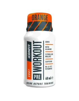 ICONFIT Pre-Workout Shot, 60 ml, Orange