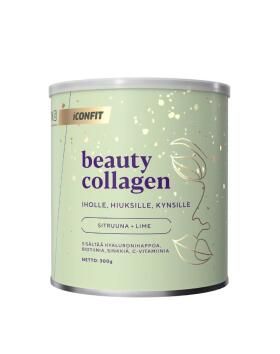 ICONFIT Beauty Collagen, 300&nbsp;g, Sitruuna-Lime