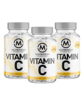 Big Buy: 3 kpl M-Nutrition Vitamin C (360 kaps.)
