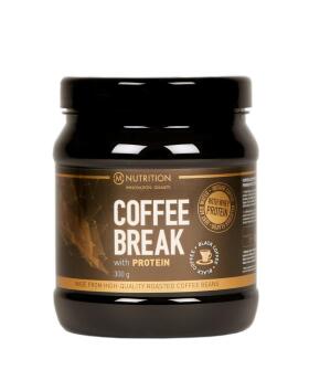 M-Nutrition Coffee Break With Protein, 300&nbsp;g, Black Coffee (Poistuva maku)