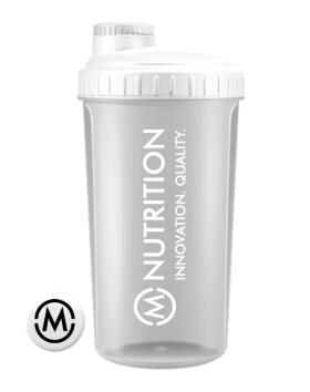 M-Nutrition Shaker, Läpinäkyvä 750 ml