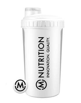 M-Nutrition Shaker, Valkoinen 750 ml