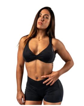 NEBBIA Sports Bra Strong Beauty 424, Black