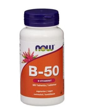NOW Foods B-50, 100 kaps.