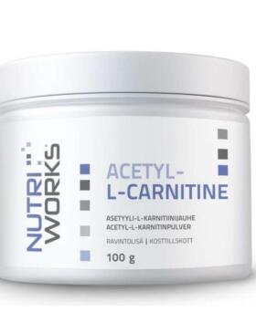 Nutri Works Acetyl-L-Carnitine, 100&nbsp;g
