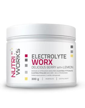 Nutri Works Electrolyte WorX, 300&nbsp;g, Delicious Berry with Lemon