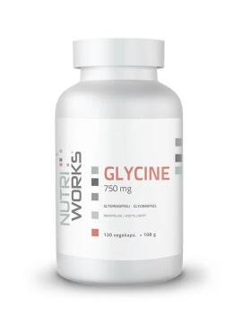 Nutri Works Glycine, 750 mg, 120 kaps.