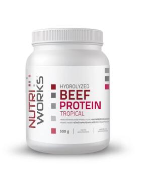 Nutri Works Hydrolyzed Beef Protein, 500&nbsp;g, Tropical