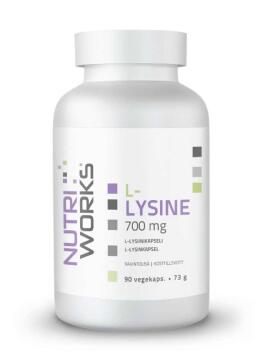 Nutri Works L-Lysine 700 mg, 90 kaps. (24.11.2026)